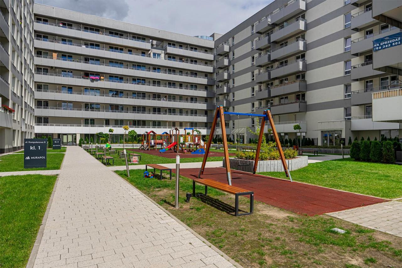 Lotnisko Chopina Modern Apartment Варшава Екстериор снимка
